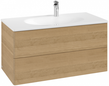 Apatinė spintelė VILLEROY&BOCH Antao 988x496, medaus ąžuolo spalva (honey oak) 